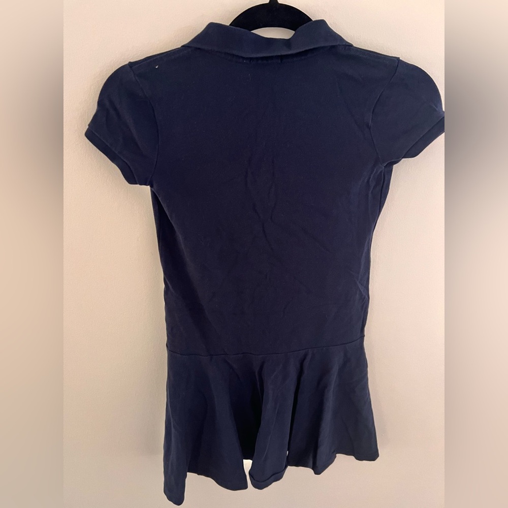 Polo shirt dress Navy - Picture 3 of 3